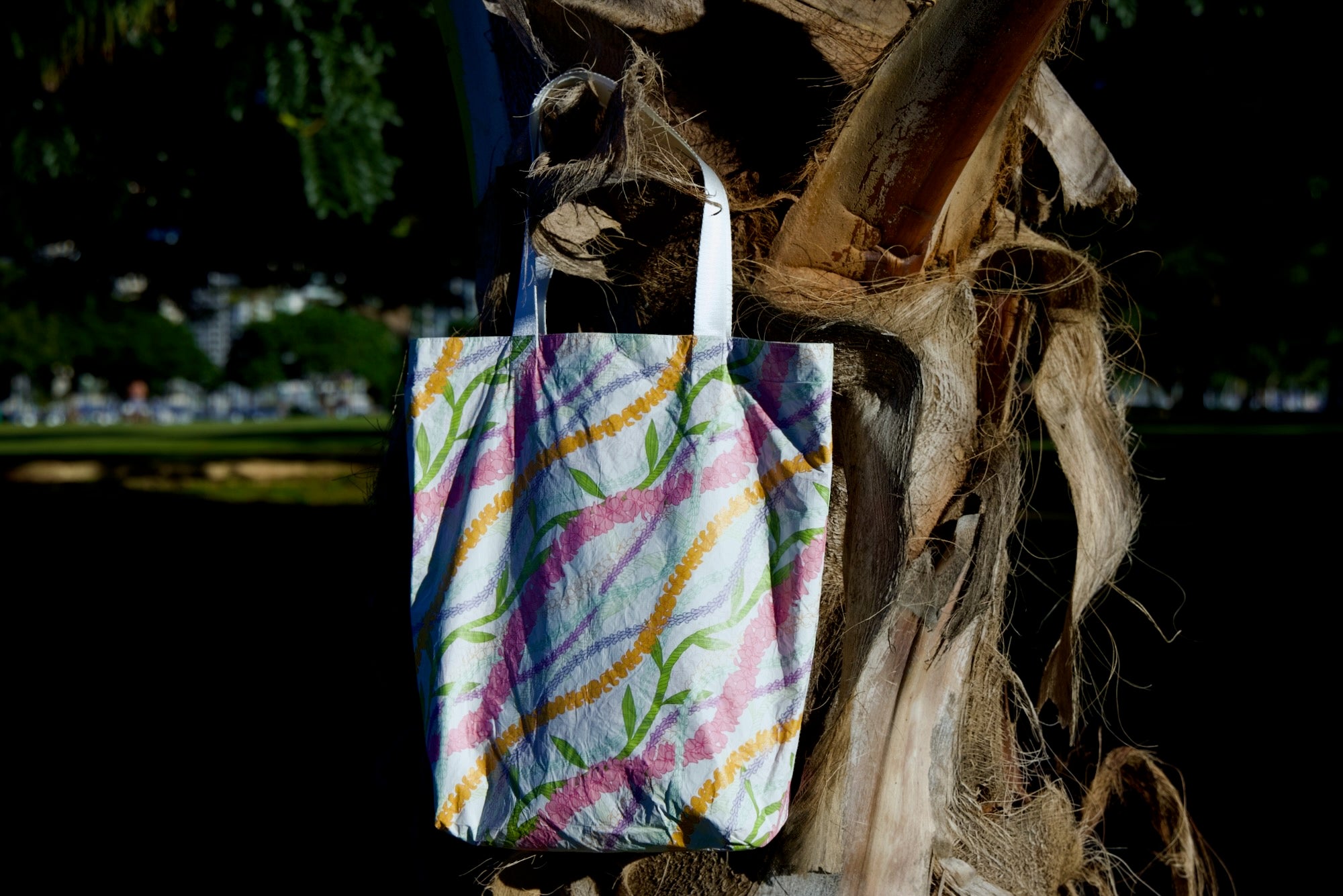 Hawaiian tote bags | Coco Palms Ko Olina & Diagonal Leis | Citadine