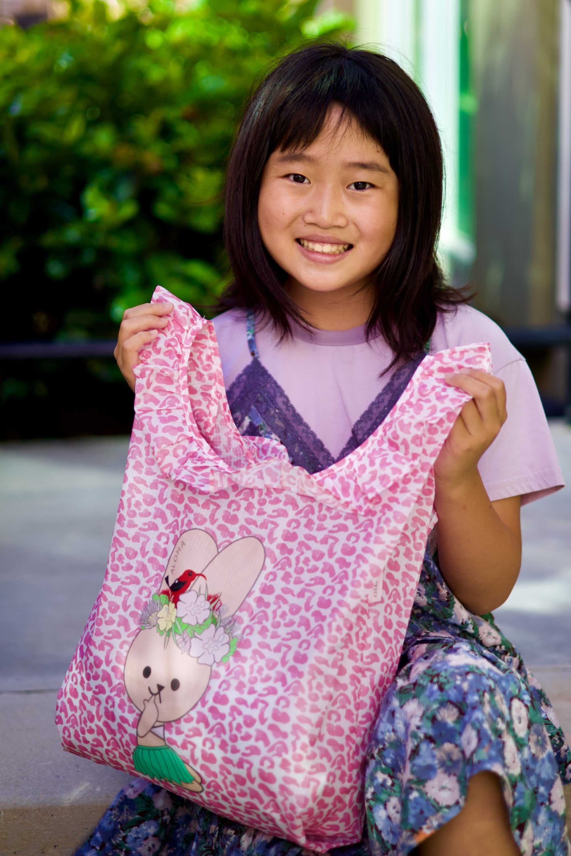 Atasha Inspired Lei Bag | Atasha Rabbit I'iwi Pink Leopard | Citadine