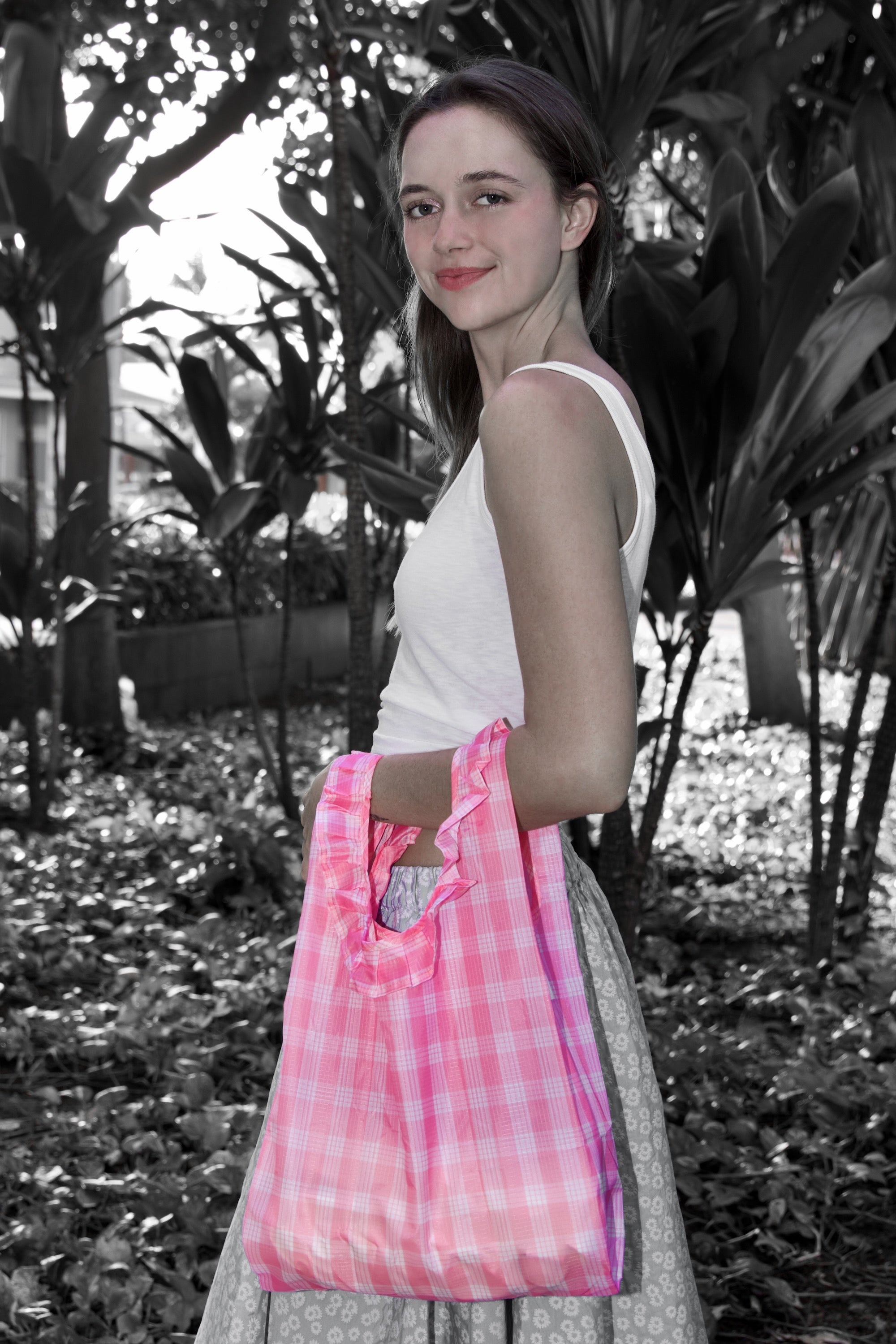 Medium Lei Bag Palaka Light Pink