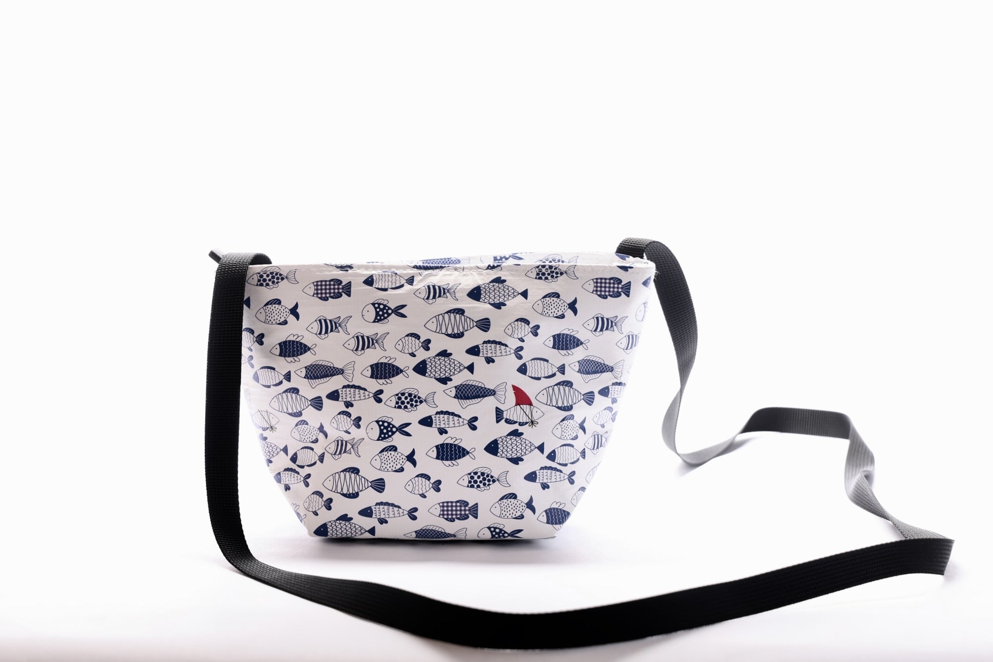 Shark Fin Fish Pattern Crossbody Bag | Mini Crossbody Bag | Citadine 