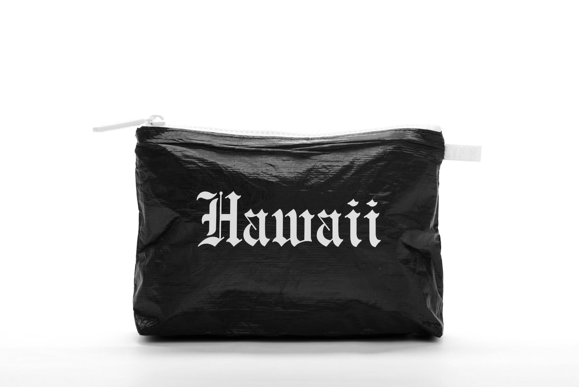 Pure Tyvek Black Small Pouch | Hawaii Coated Tyvek Pouch | Citadine